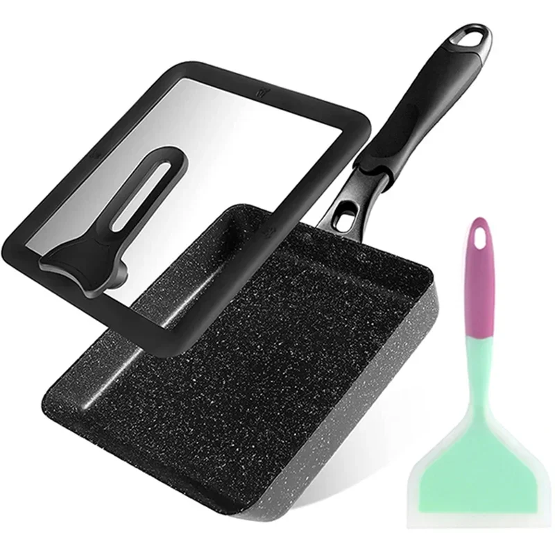Okonomiyaki Spatula - Japanese Omelette Pan / Tamagoyaki Pan,
