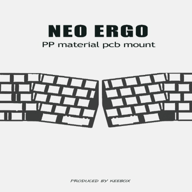 Neo Ergo Keyboard Positioning  - огляд і ціна Crepe Pan Carbon