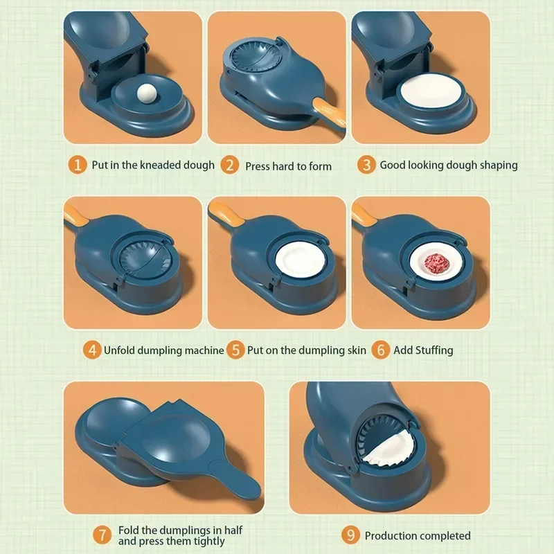 2 in1 Dumpling Maker DIY Kit W - огляд і ціна Dumpling Press Set