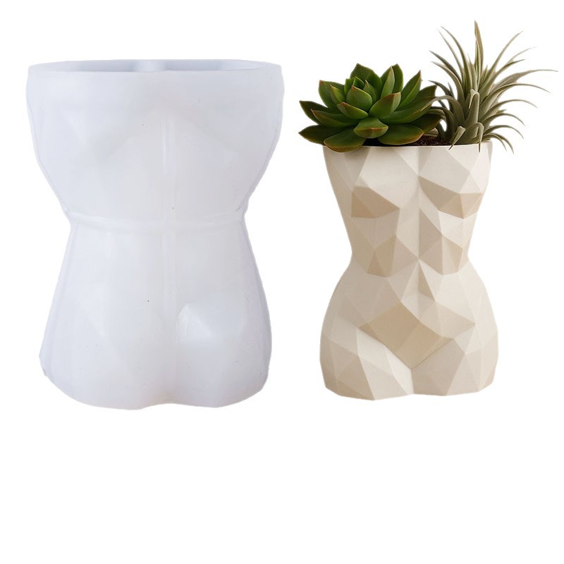 3D Geometric Female Body Flowe - огляд і ціна Potsticker Mold
