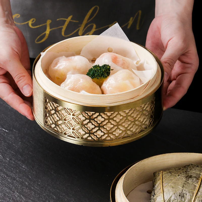 Chinese Bamboo Dimsum Lid Dump - огляд і ціна Bao Steamer Bamboo