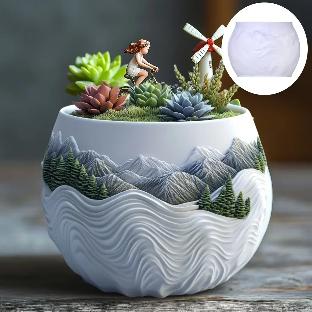 Mountain relief succulent plan - огляд і ціна Potsticker Mold