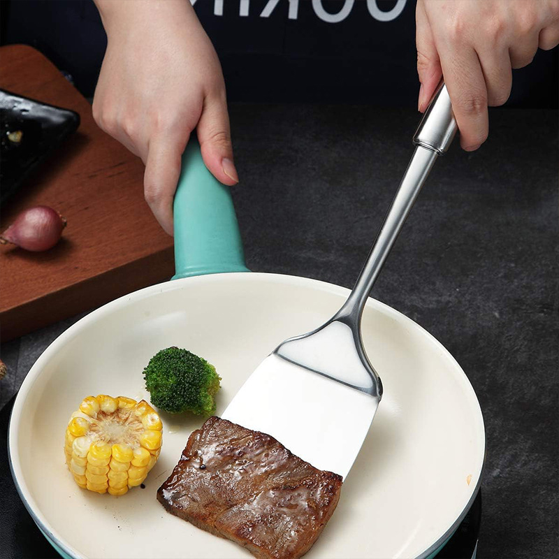 Stainless Steel Turner Long Ha - огляд і ціна Okonomiyaki Spatula