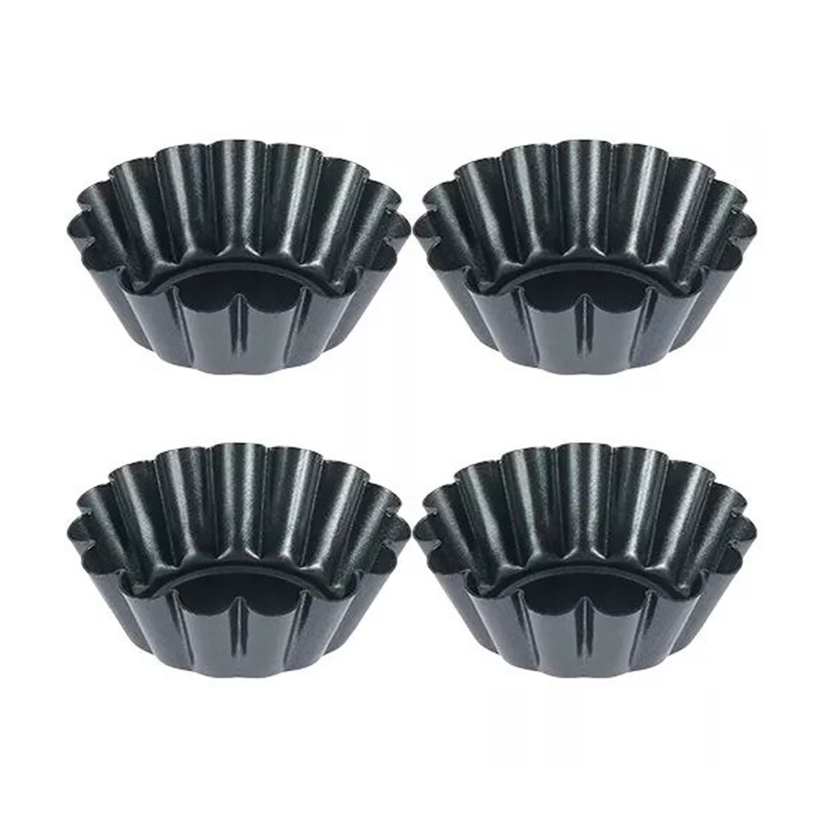4PCS Mini Round Nonstick Tart  - огляд і ціна Egg Waffle Pan