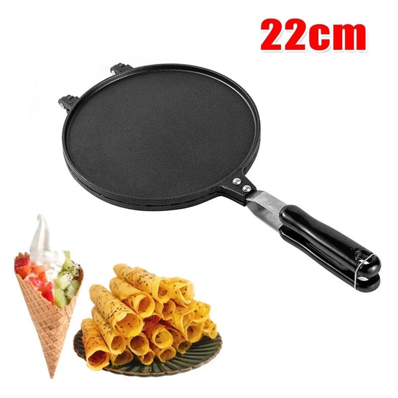 22cm Non-Stick Egg Roll Waffle - огляд і ціна Egg Waffle Pan