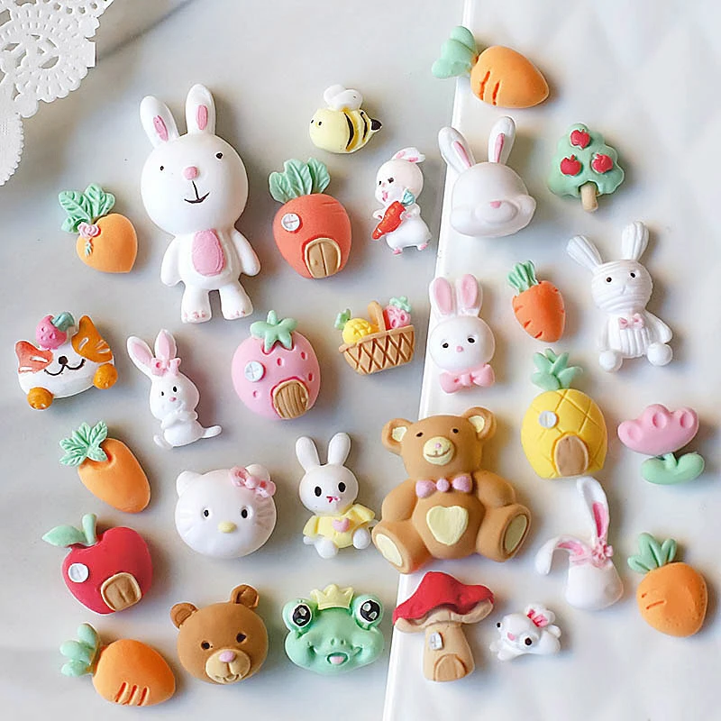 Cute Bunny Bear Carrot House S - огляд і ціна Donut Mold Silicone