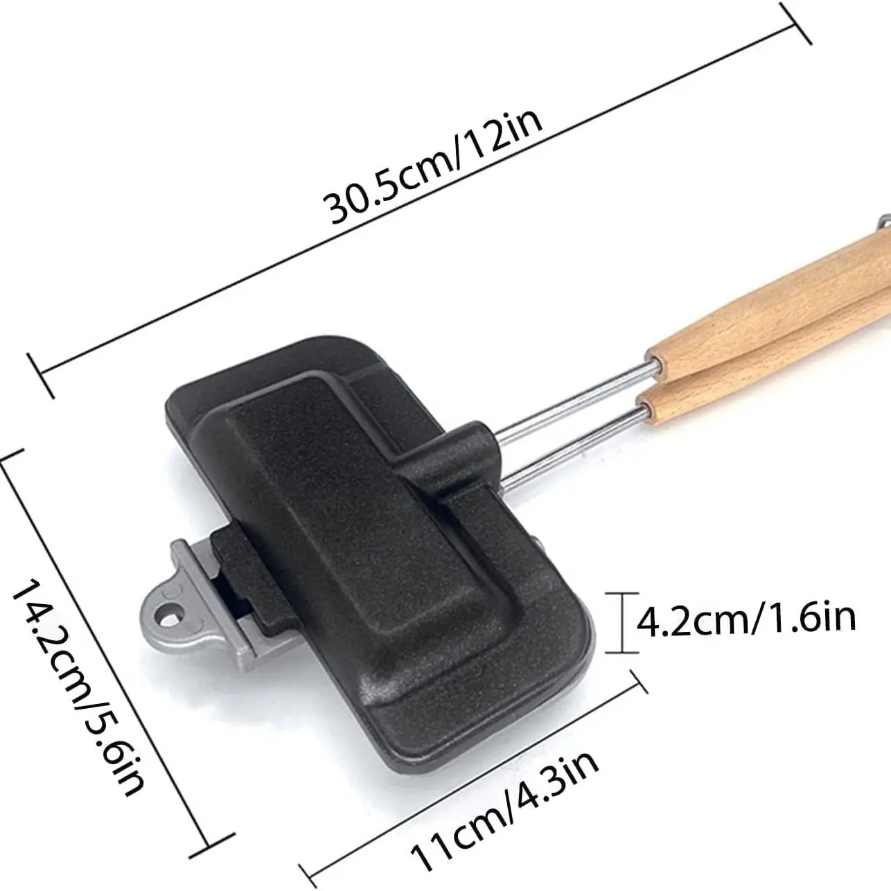 Breakfast Sandwich Maker, 4W1H - огляд і ціна Hot Dog Press
