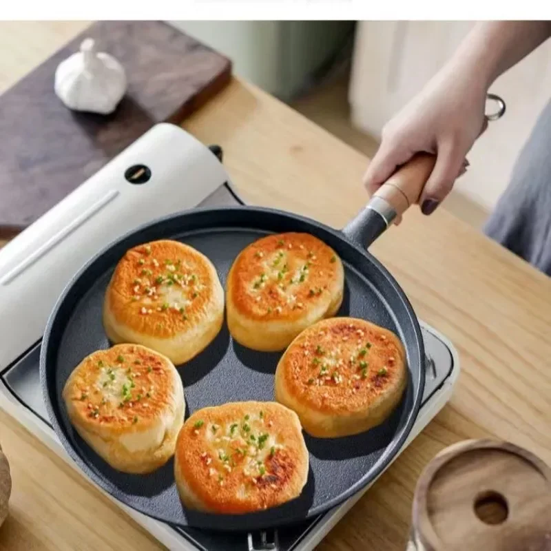 26cm Cast Iron Frying Pan Unco - огляд і ціна Mini Pancake Griddle