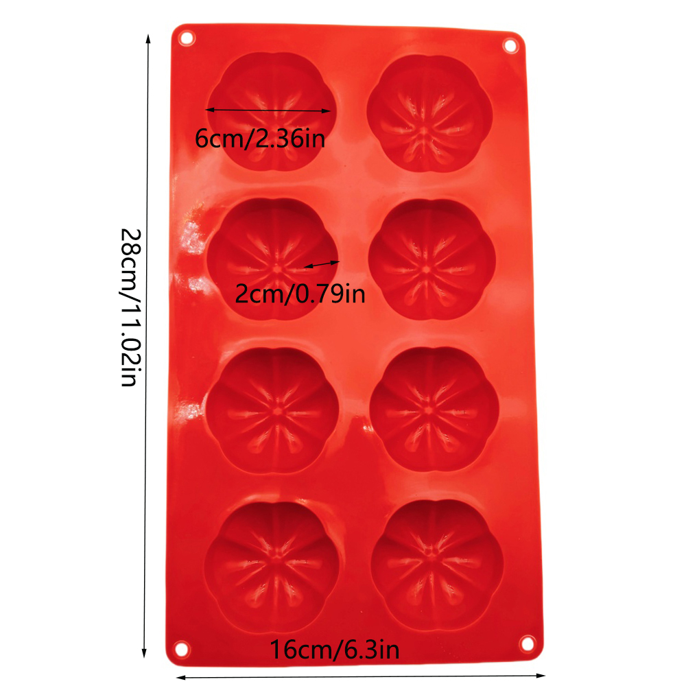 New Arrival 8 Hole 6 Petal Sha - огляд і ціна Donut Mold Silicone