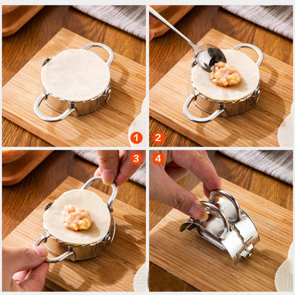 Stainless Steel Dumpling Mold  - огляд і ціна Dumpling Press Set