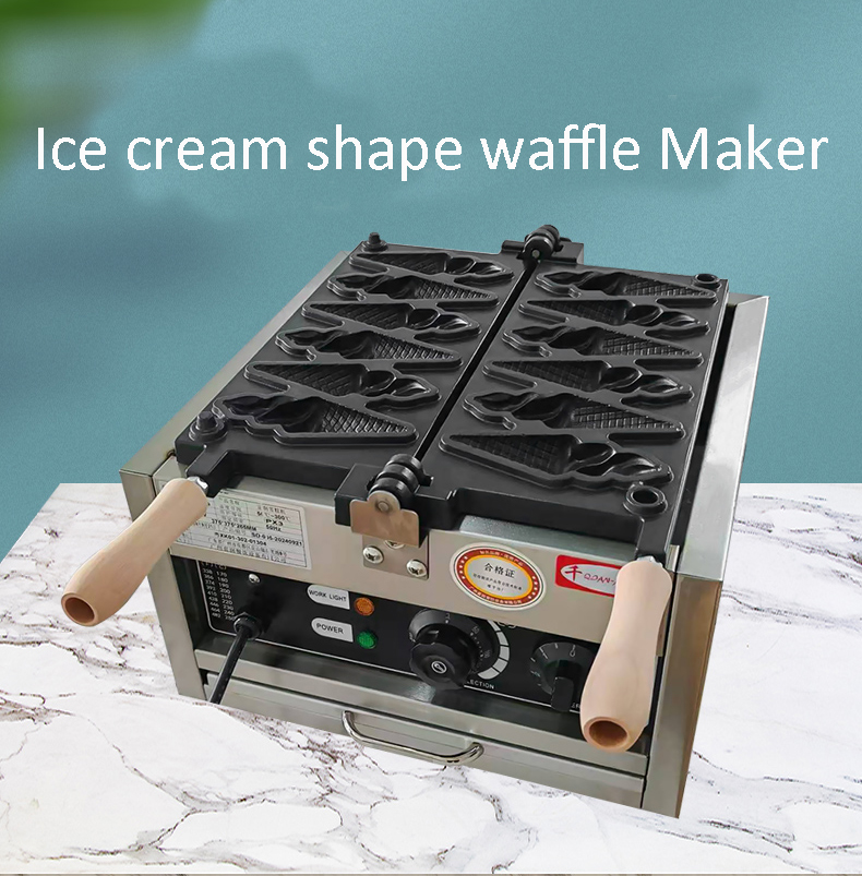 Electric Ice Cream Waffle Cone - огляд і ціна Waffle Cone Maker