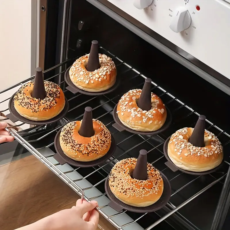 6/12pcs Baking Mold Set Silico - огляд і ціна Donut Mold Silicone