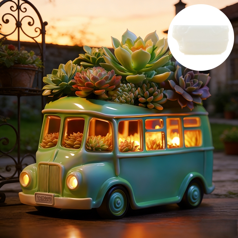 Bus succulent plant flowerpot  - огляд і ціна Potsticker Mold