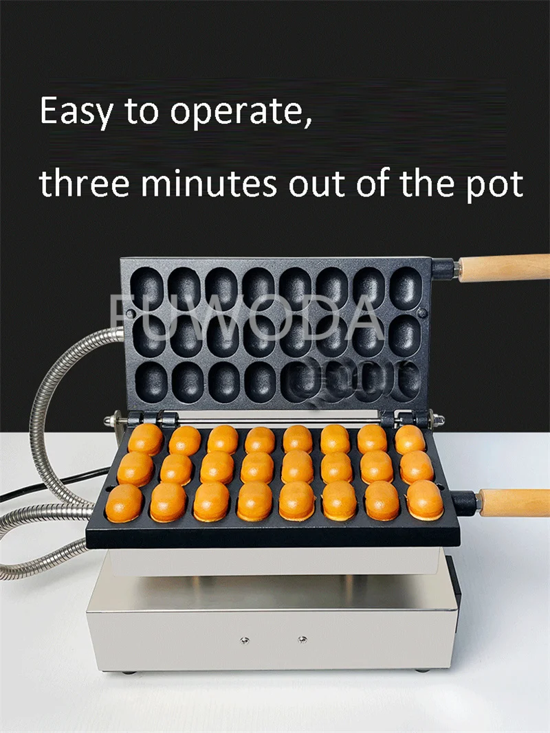 Electric Egg Bubble Waffle Pan - огляд і ціна Egg Waffle Pan