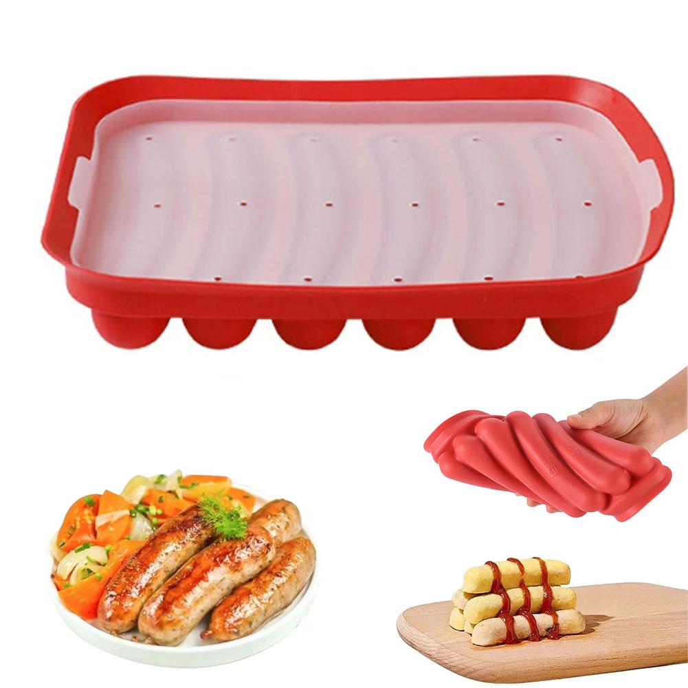 Sausage Maker Mould 6 Grids Si - огляд і ціна Hot Dog Press