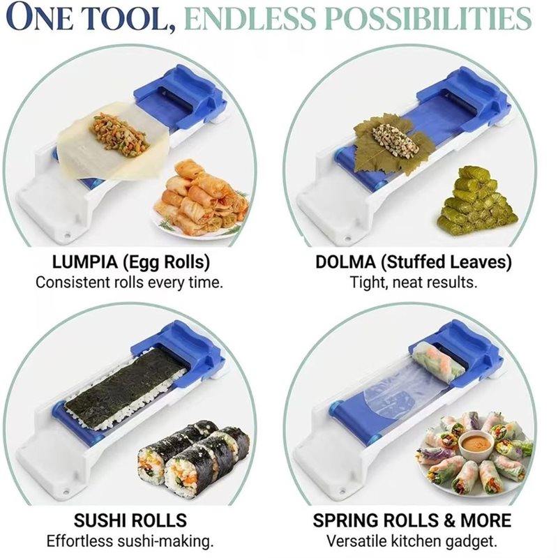 ABDJ-Dolma Maker Manual Vegeta - огляд і ціна Spring Roll Wrapper