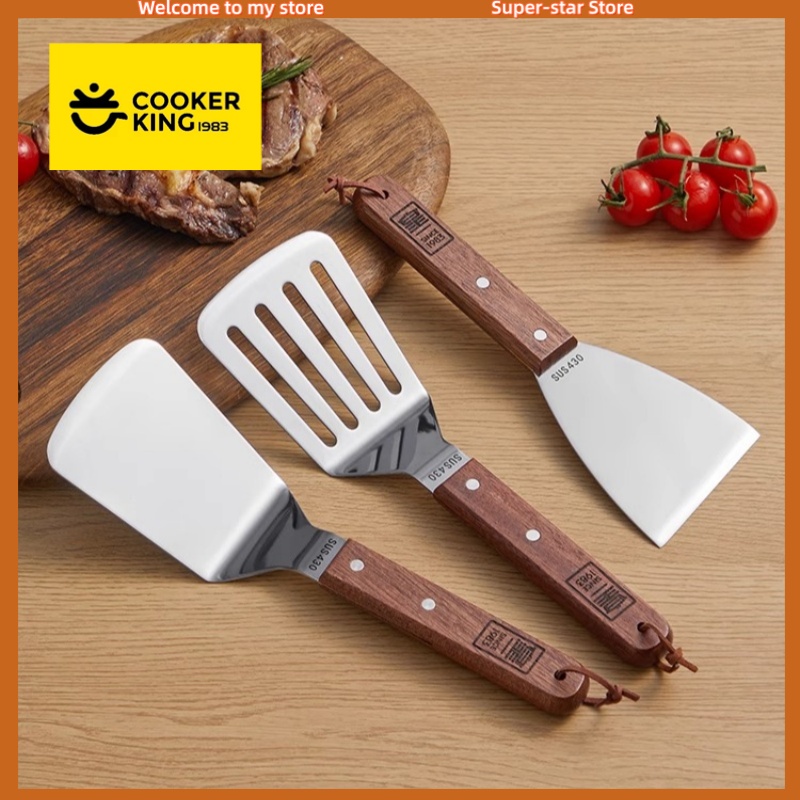 COOKER KING Stainless Steel Sp - огляд і ціна Okonomiyaki Spatula