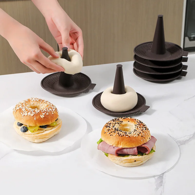 6Pcs Bagel Tools Silicone Mold - огляд і ціна Donut Mold Silicone