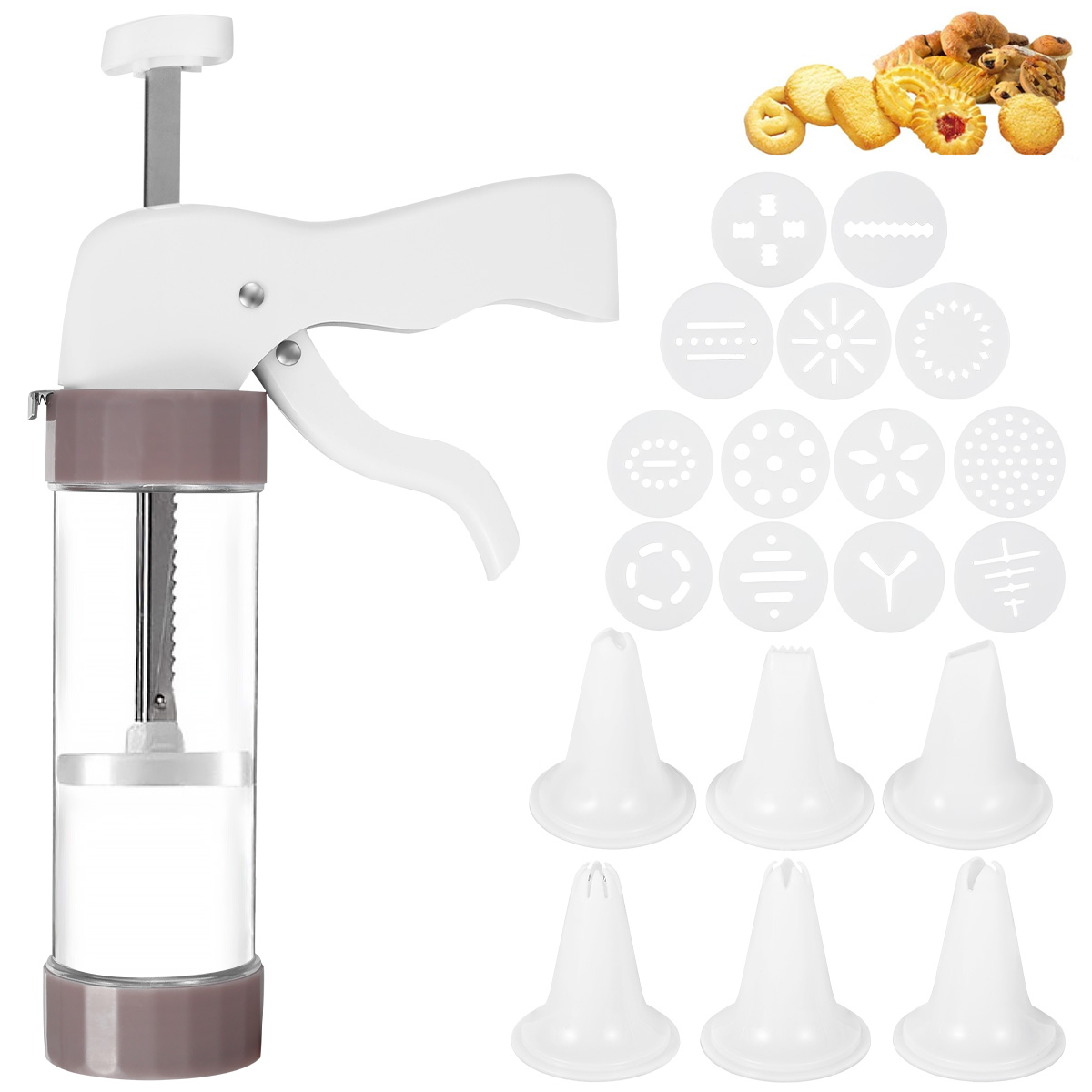 Cookie Press Set Cookie Press  - огляд і ціна Churros Maker Gun