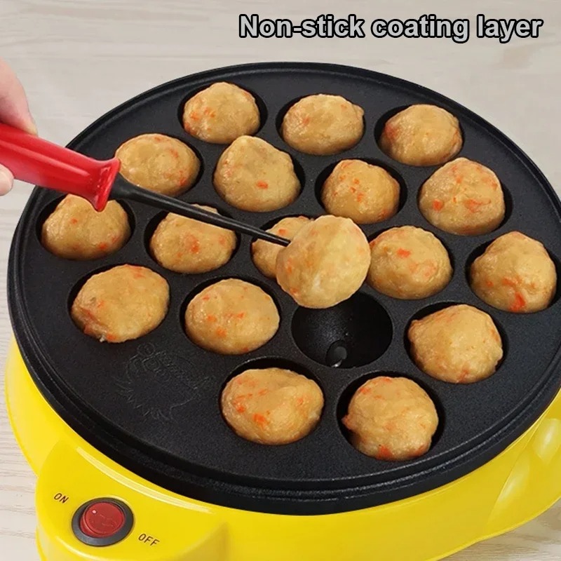 220V Chibi Maruko Baking Machi - огляд і ціна Takoyaki Grill Plate