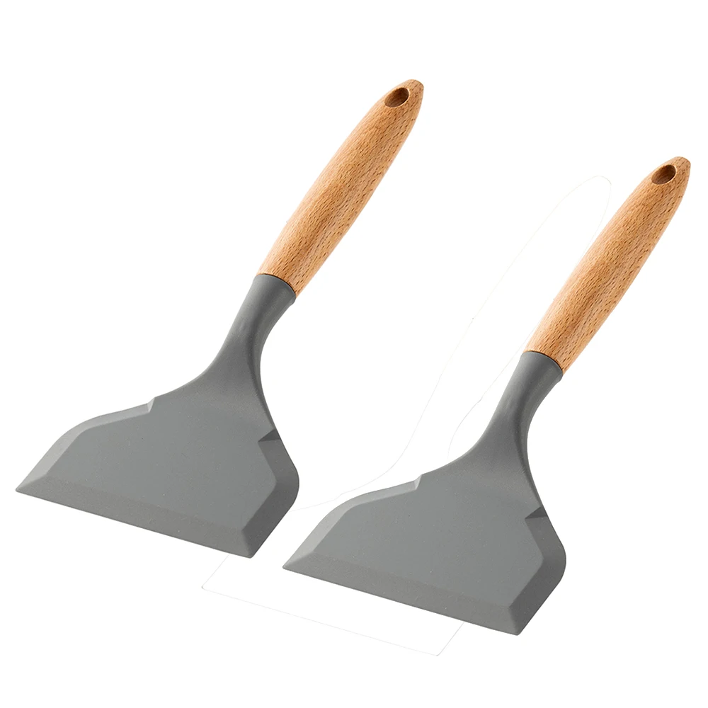 2Pcs Silicone Spatula Wide Mou - огляд і ціна Okonomiyaki Spatula